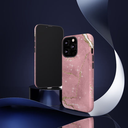 Pink Marble Luxe - iPhone Case