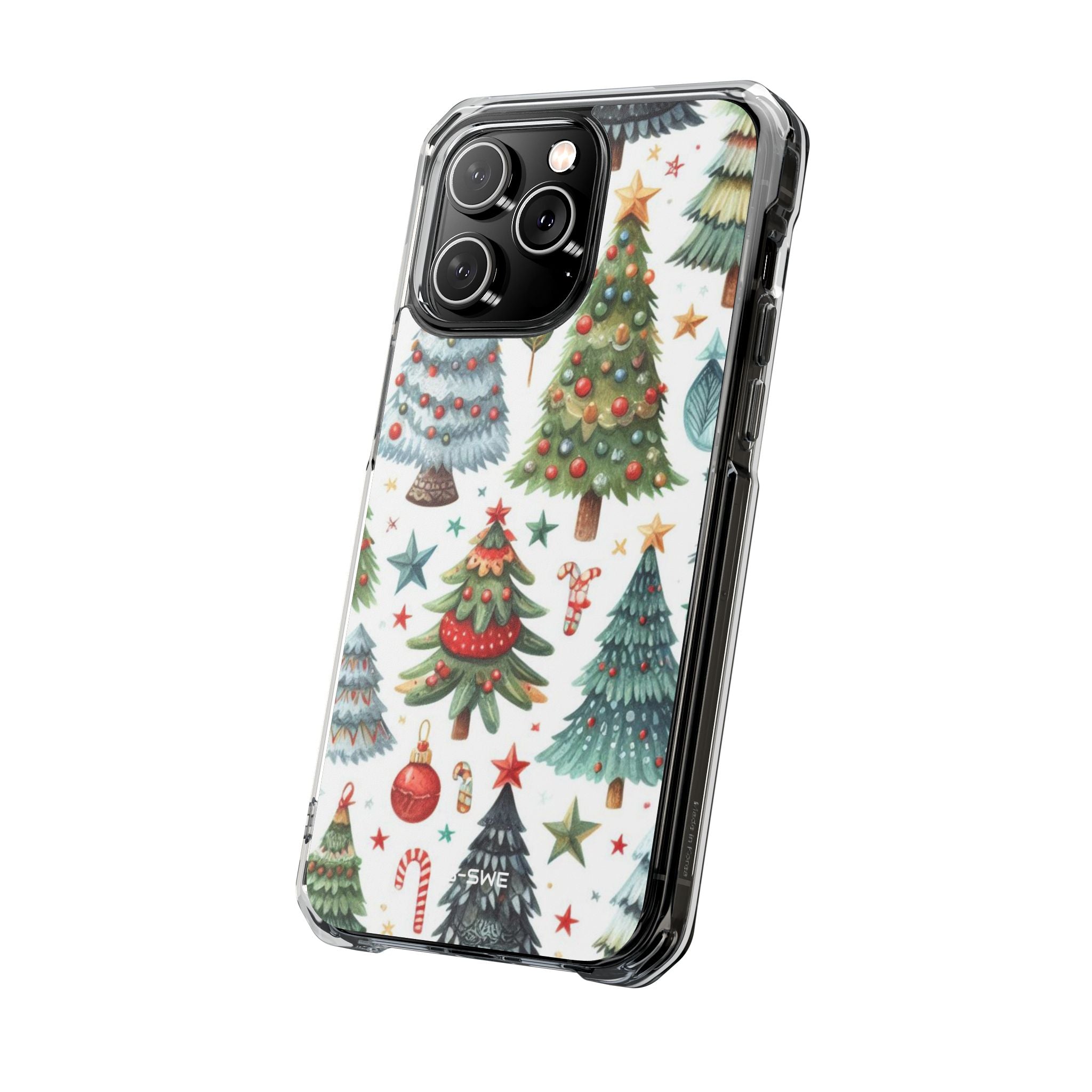 Whimsical Trees Dance iPhone Case - Impact