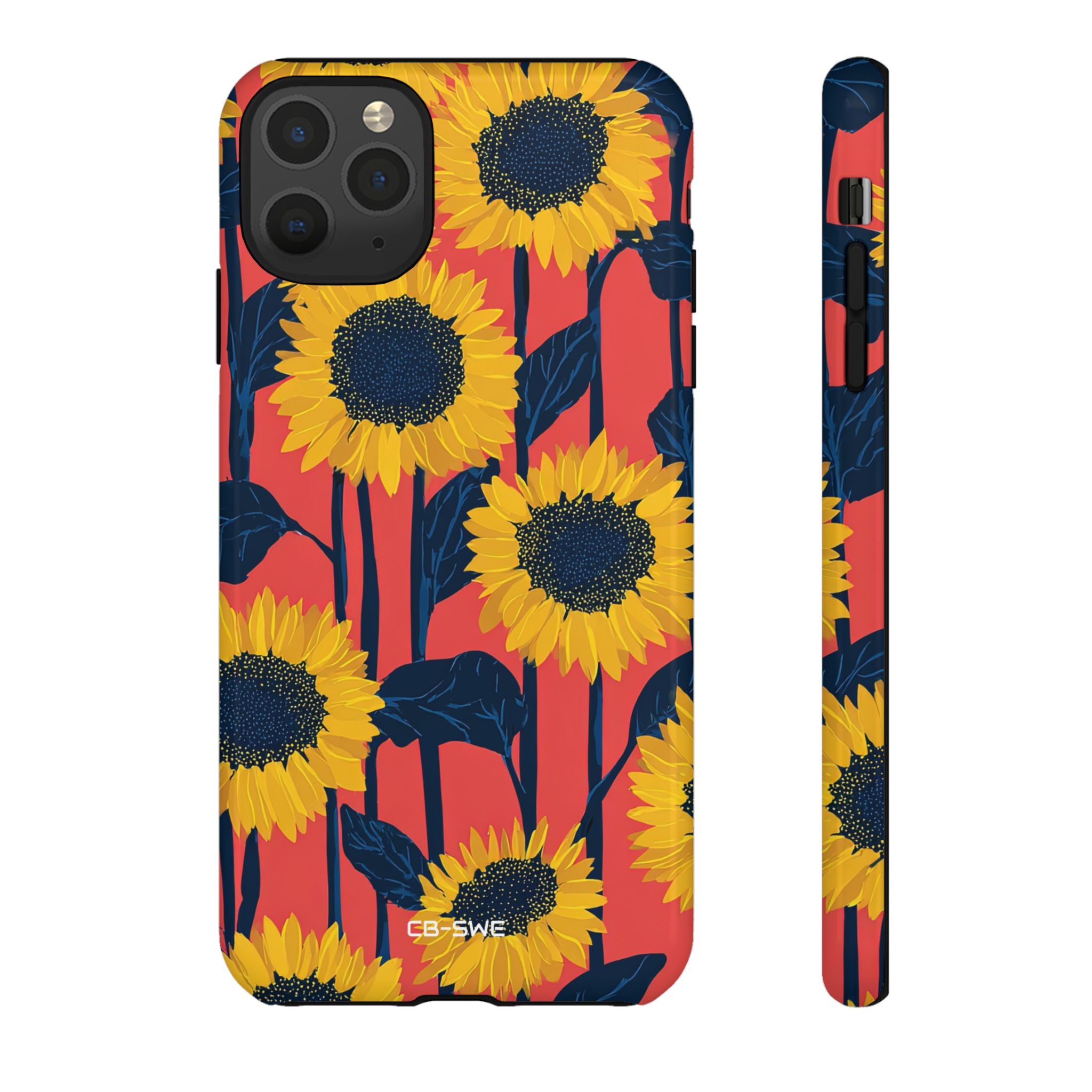 Vibrant Sunflower Rhythm - iPhone Case