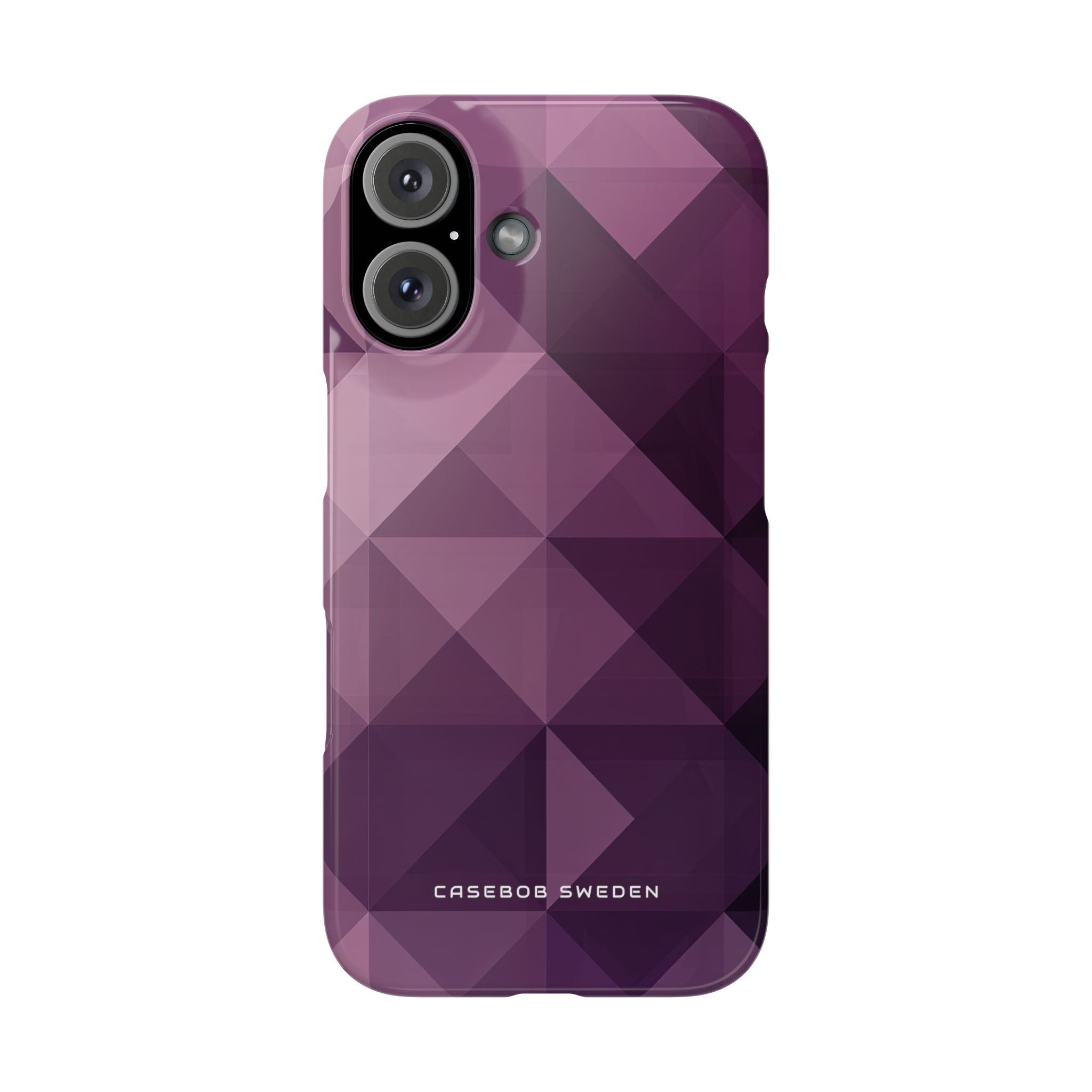 Gradient Purple Mosaic iPhone 16 - Slim Phone Case