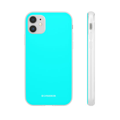 Aqua Blue | Phone Case for iPhone (Flexible Case)