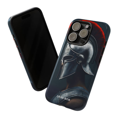 Silver Centurion iPhone 15 Pro Case - Tough