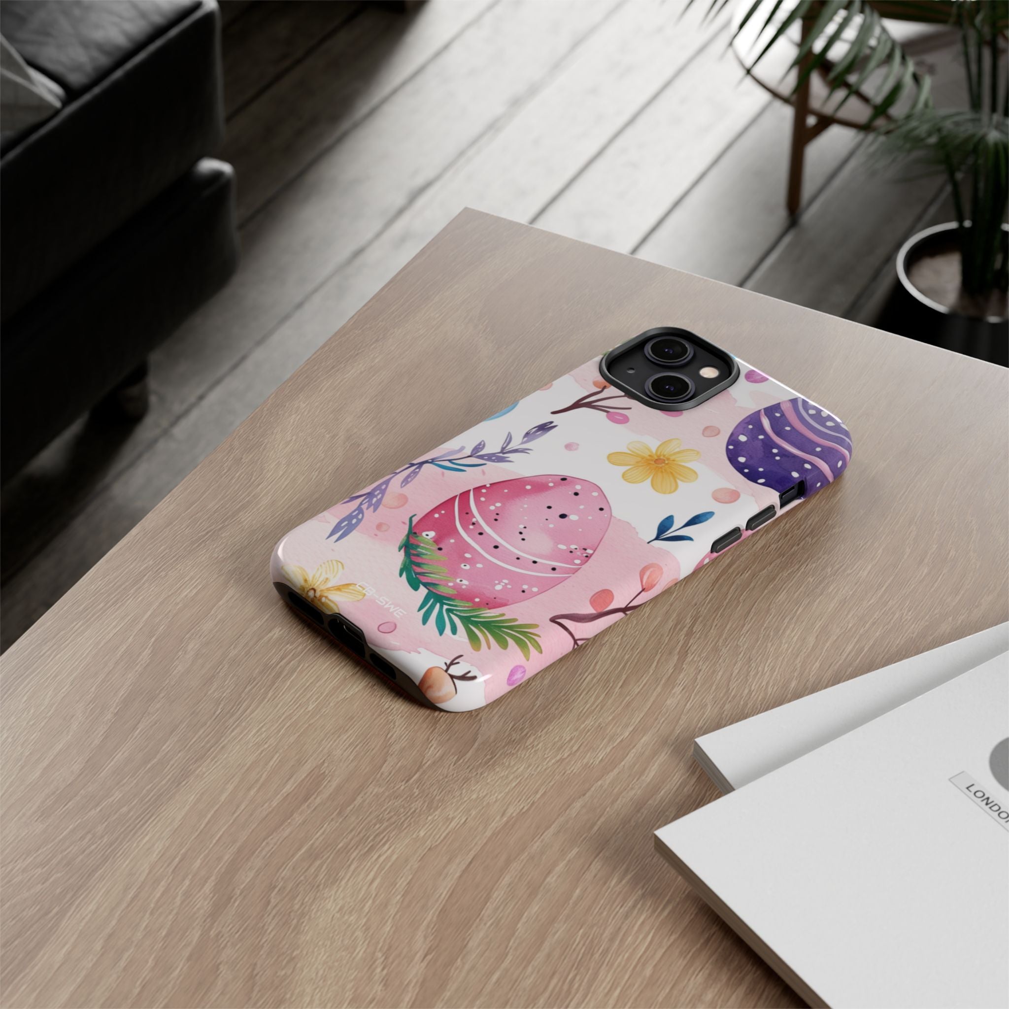 Easter Eggs Blooming - iPhone Case