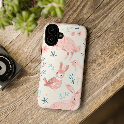 Pastel Whimsical Nature - Tough iPhone 16 Phone Case