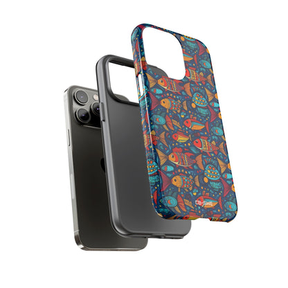 Fish Dance Joyfully - iPhone Case