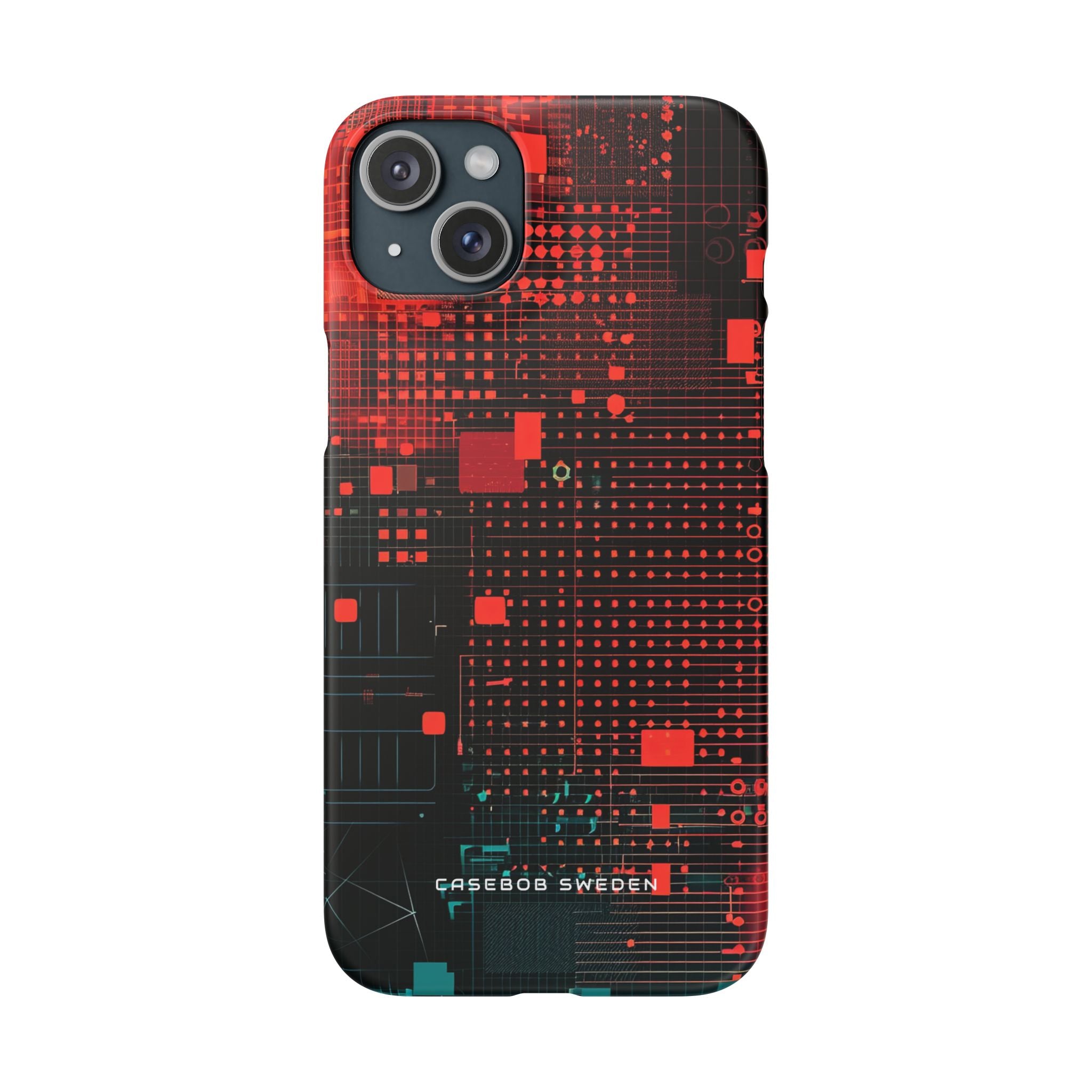 Gradient CyberFlux iPhone 15 - Slim Phone Case