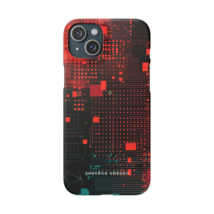 Gradient CyberFlux iPhone 15 - Slim Phone Case