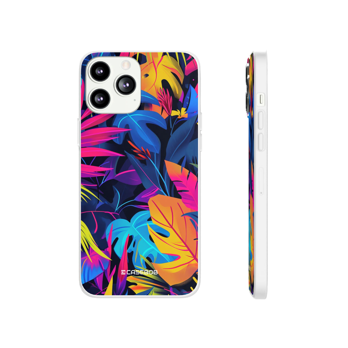 Neon Pantone Pattern | Phone Case for iPhone (Flexible Case)