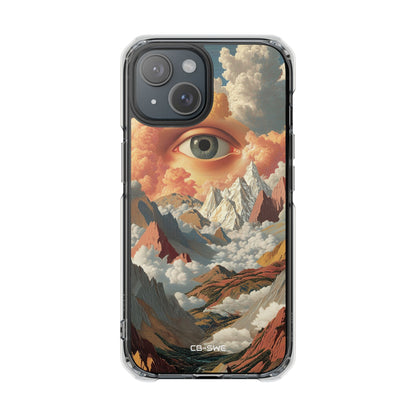Eye Reflects Mountains iPhone Case - Impact