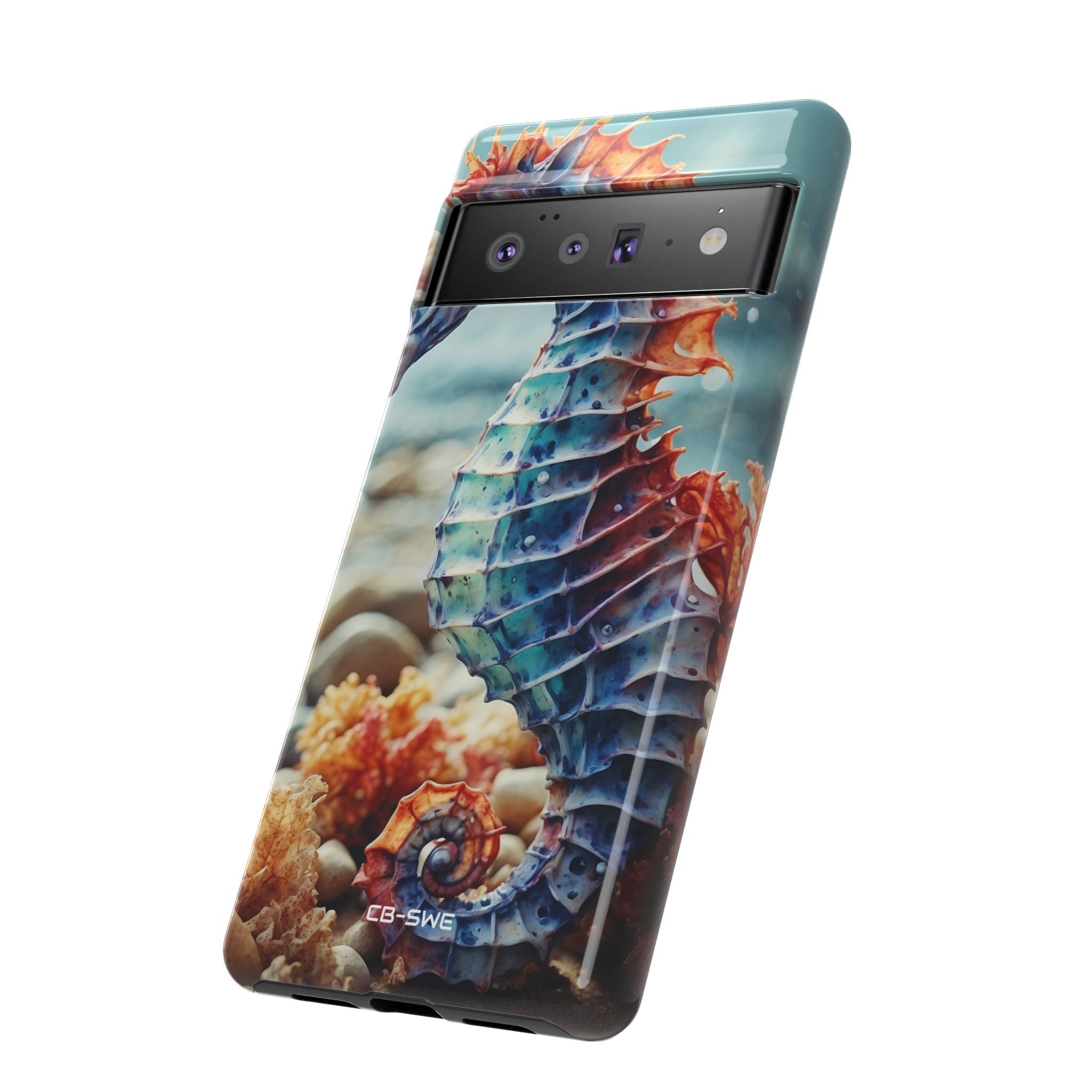 Seahorse Dances Freely - Google Pixel Case