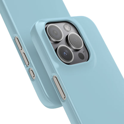 Light Blue iPhone 15 - Slim Phone Case