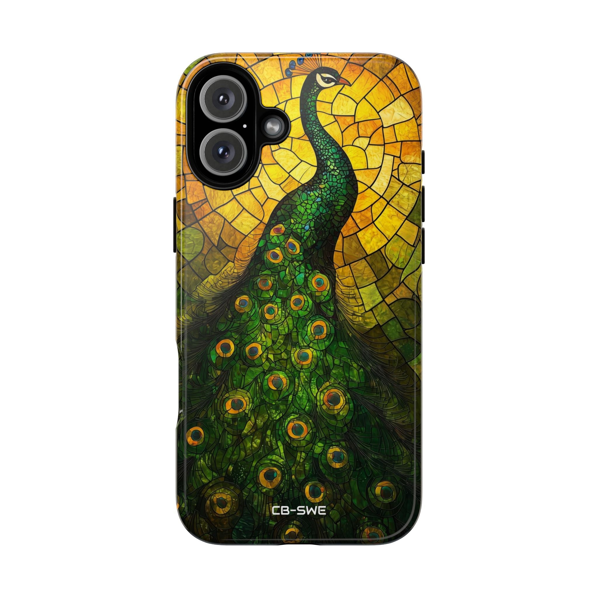 Peacock Spreads Light - iPhone Case