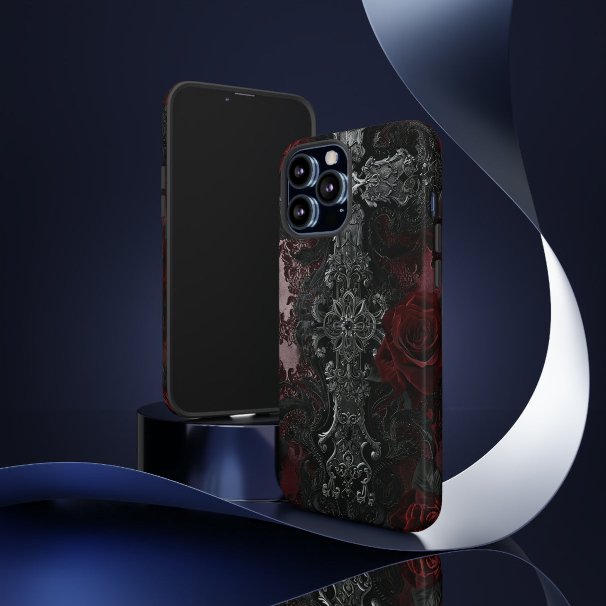 Lace and Velvet Gothic - Protective Phone Case