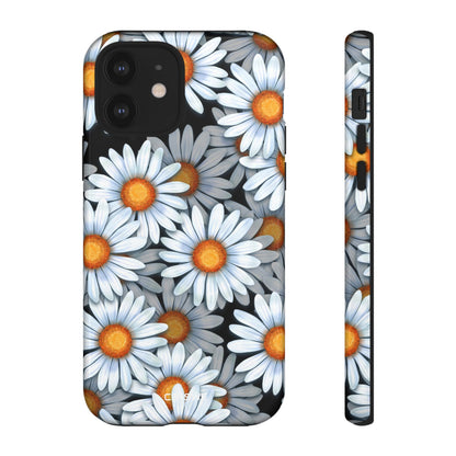 Daisies In Contrast - iPhone Case