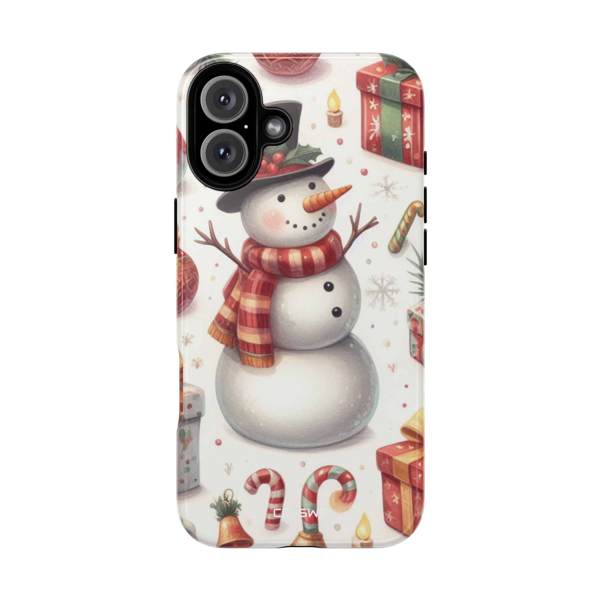 Snowman Welcomes Joy - iPhone Case