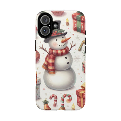 Snowman Welcomes Joy - iPhone Case