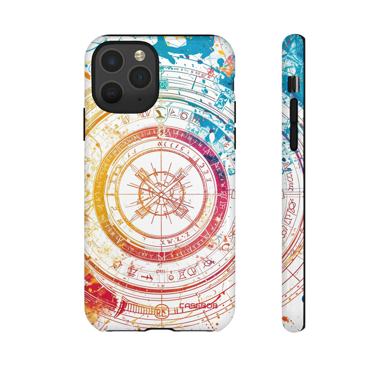 Astrological Wheel Wonders - Protective Phone Case