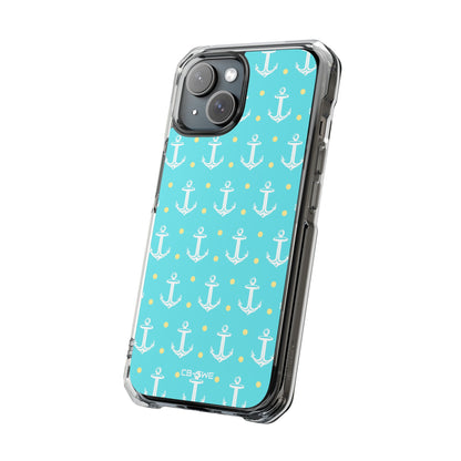 Nautical Anchors & Dots iPhone Case - Impact