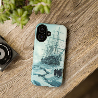 Icebound Ship iPhone 16 Pro Case - Tough