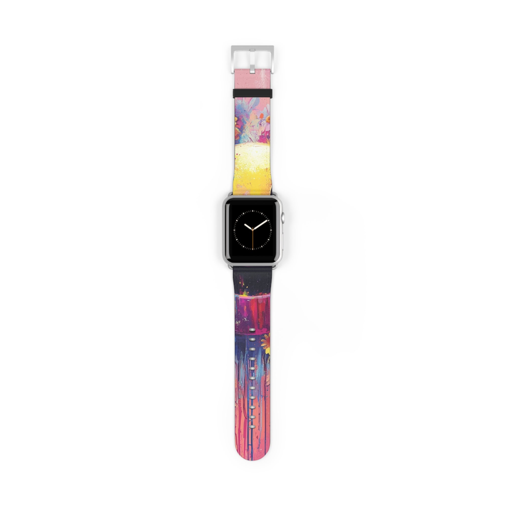 Smiley Bloom Drip - Watch Band