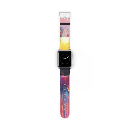 Smiley Bloom Drip - Watch Band
