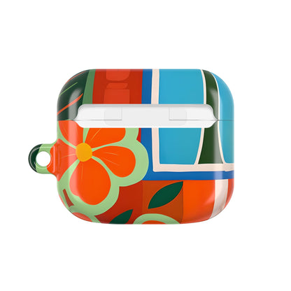 Orange Blossom Mosaic - AirPods Case