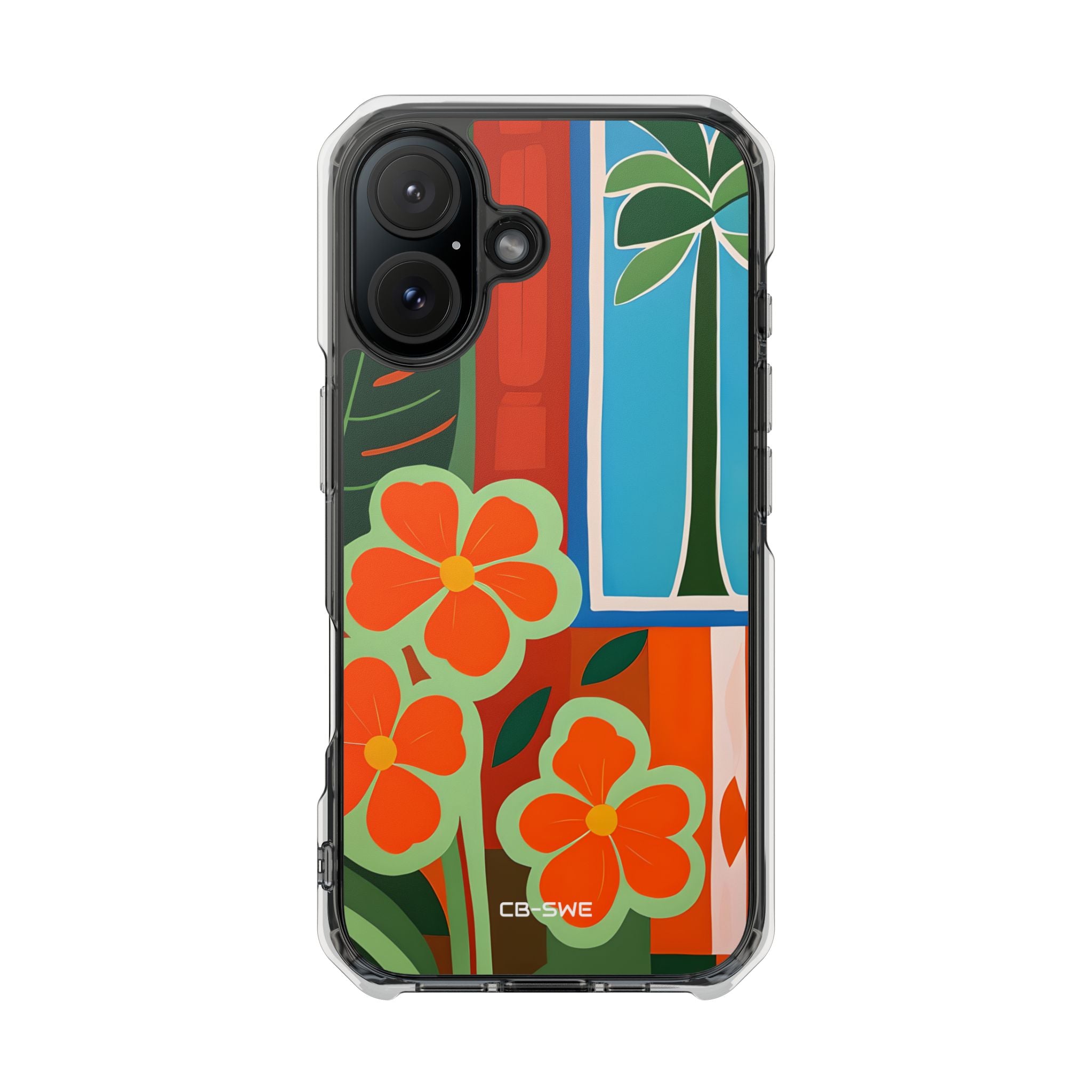 Tropical Geometry Harmony iPhone Case - Impact