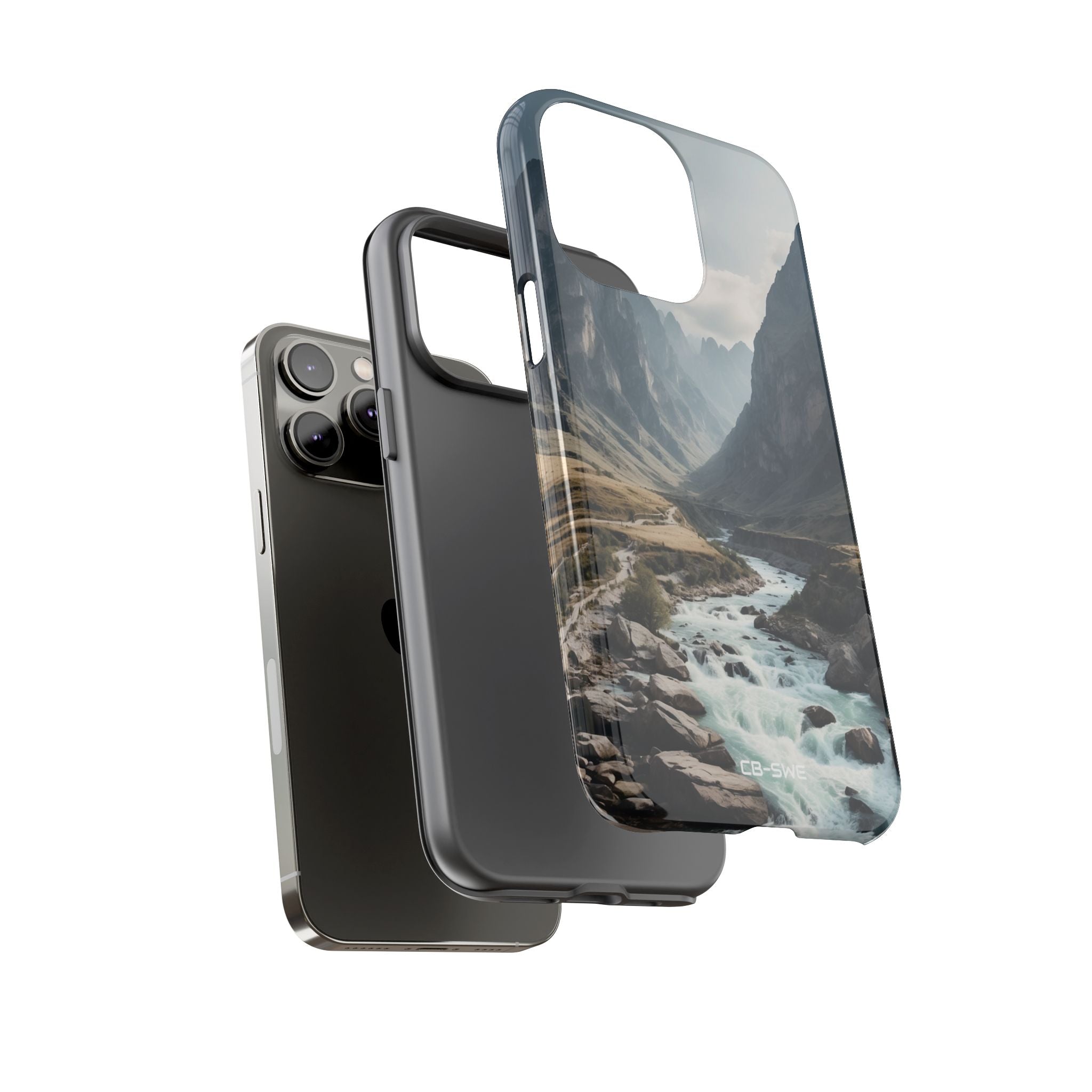 Mountain Peaks Arise - iPhone Case