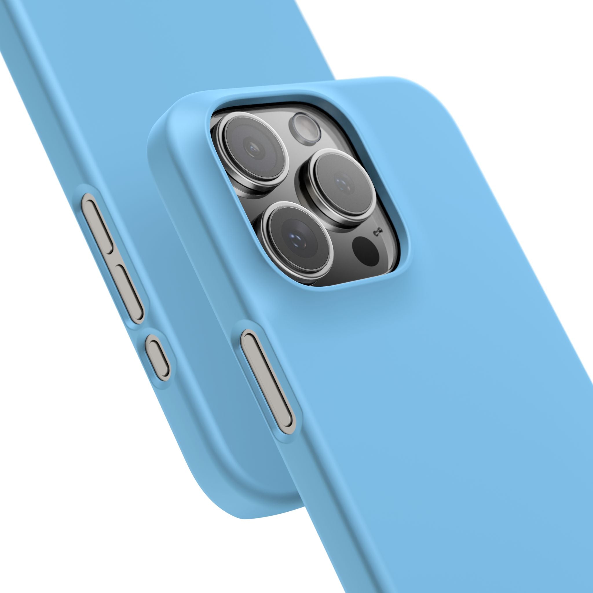 Light Sky Blue iPhone 16 - Slim Phone Case