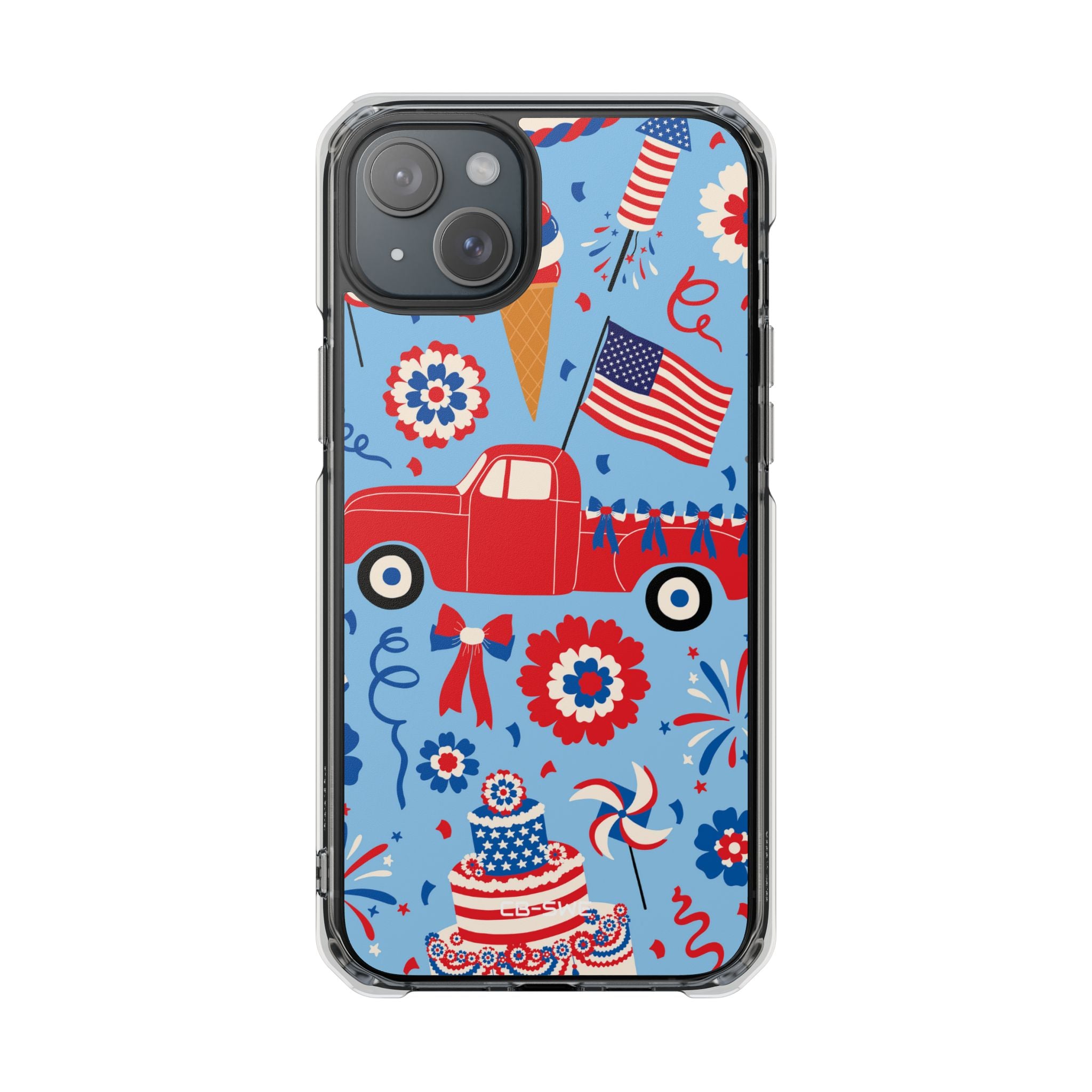 Celebration Fireworks Burst iPhone Case - Impact