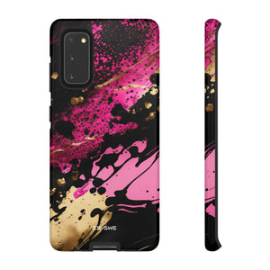 Dynamic Splatter Elegance - Samsung Case