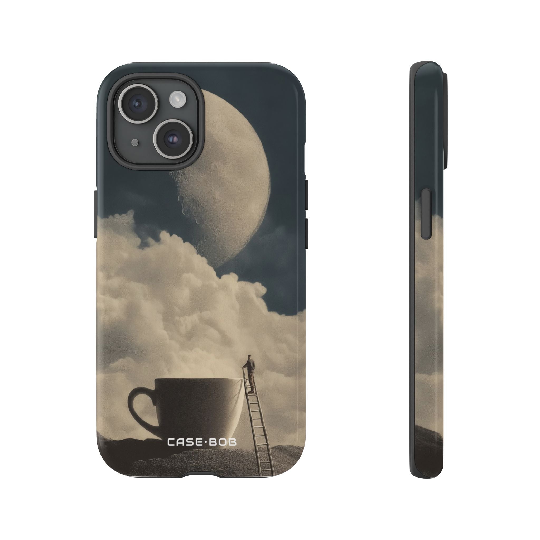 Moonlit Cup iPhone 15 Case - Tough
