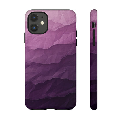 Lilac to Plum Gradient - Protective Phone Case