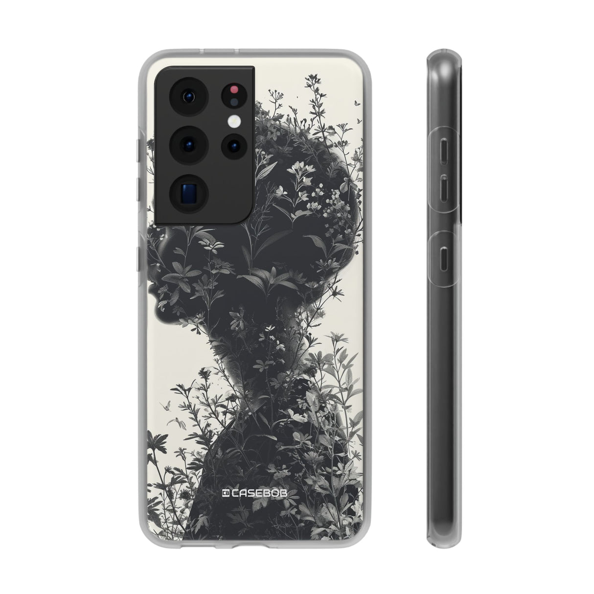 Botanical Silhouette Essence | Flexible Phone Case for Samsung Galaxy