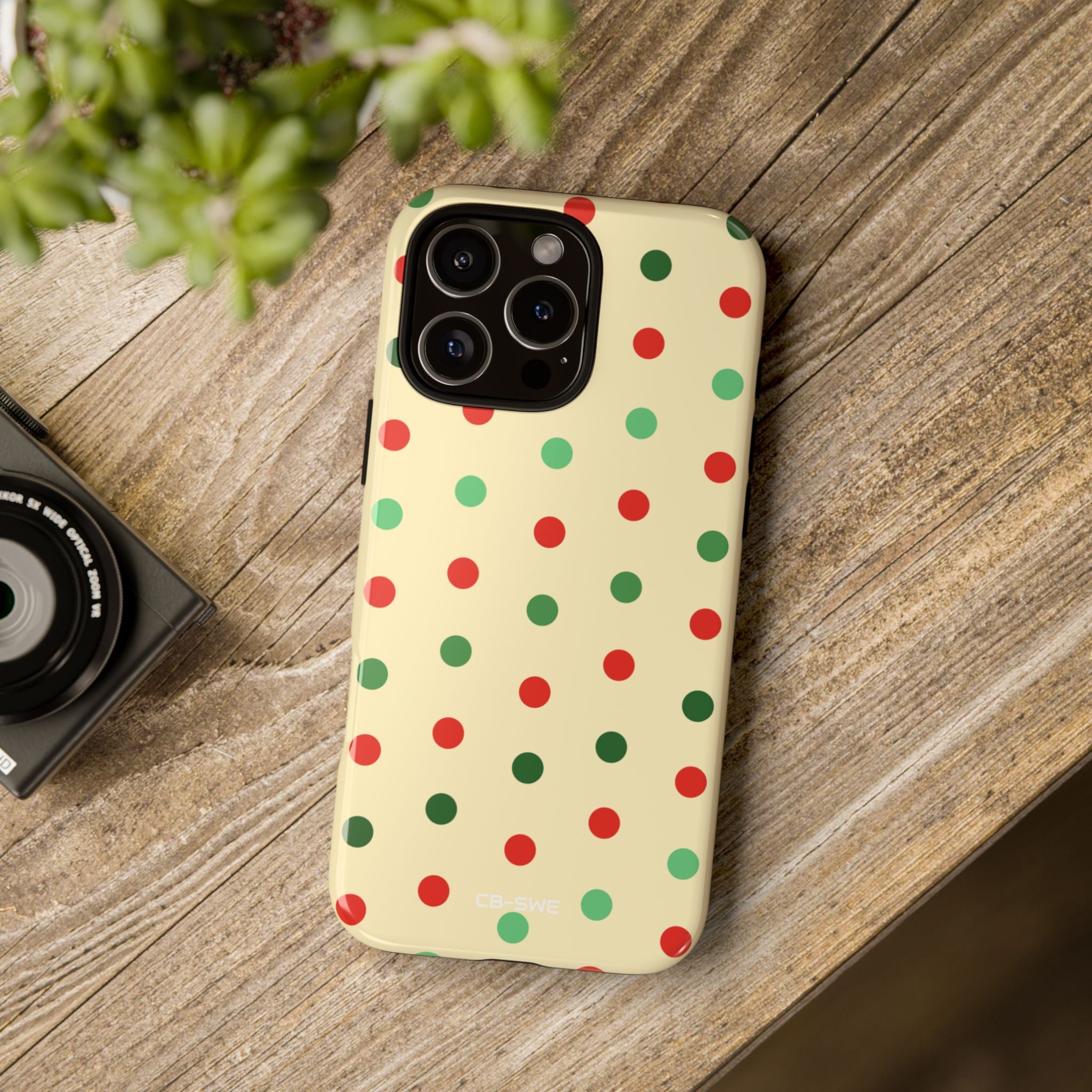 Colorful Dots Dance - iPhone Case