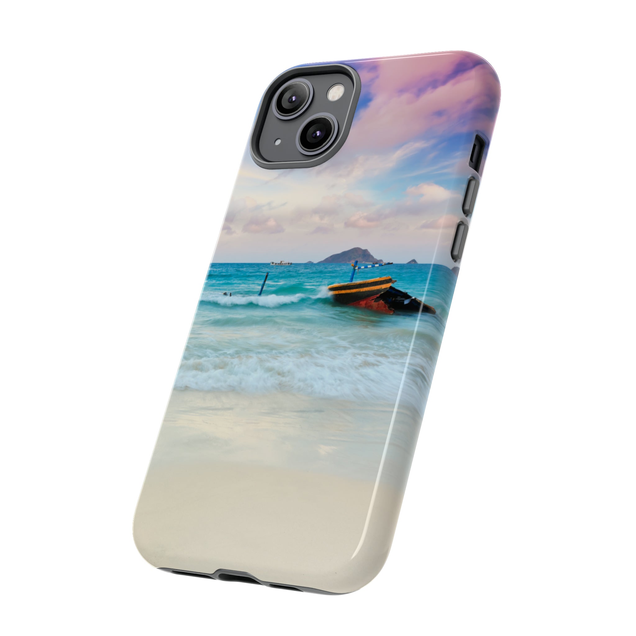 Sunset over Con Dao. Vietnam - Protective Phone Case