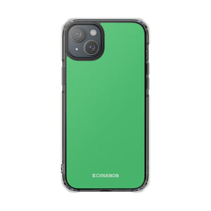 Emerald Green | Phone Case for iPhone (Clear Impact Case - Magnetic)