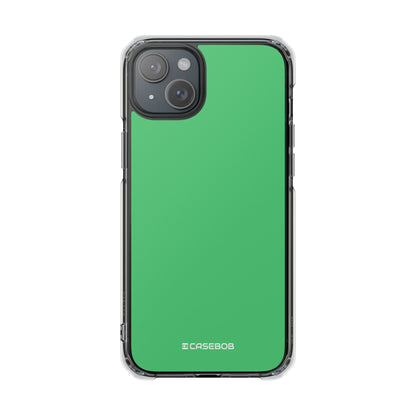 Emerald Green - Clear Impact Case for iPhone