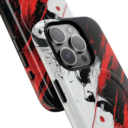 Yelling Profile Burst iPhone 15 Pro Case - Tough+