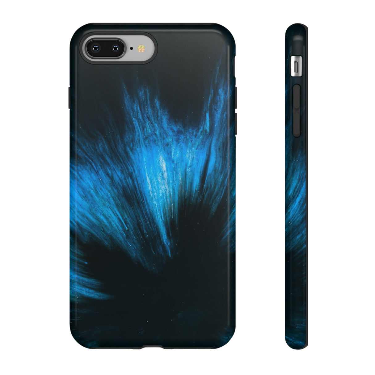 Midnight Shadow Ink Art - Protective Phone Case