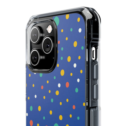 Colorful Dots Dance iPhone Case - Impact