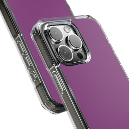 Plum Purple - Clear Impact iPhone 16 Phone Case