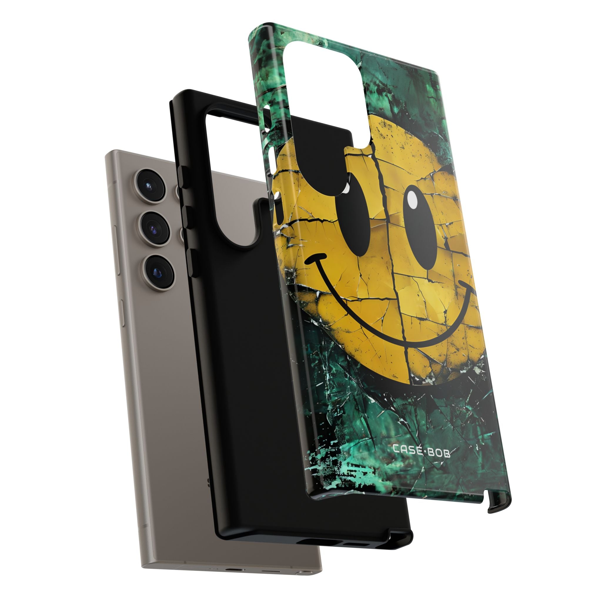 Cracked Smiley Samsung S24 Ultra Case - Tough