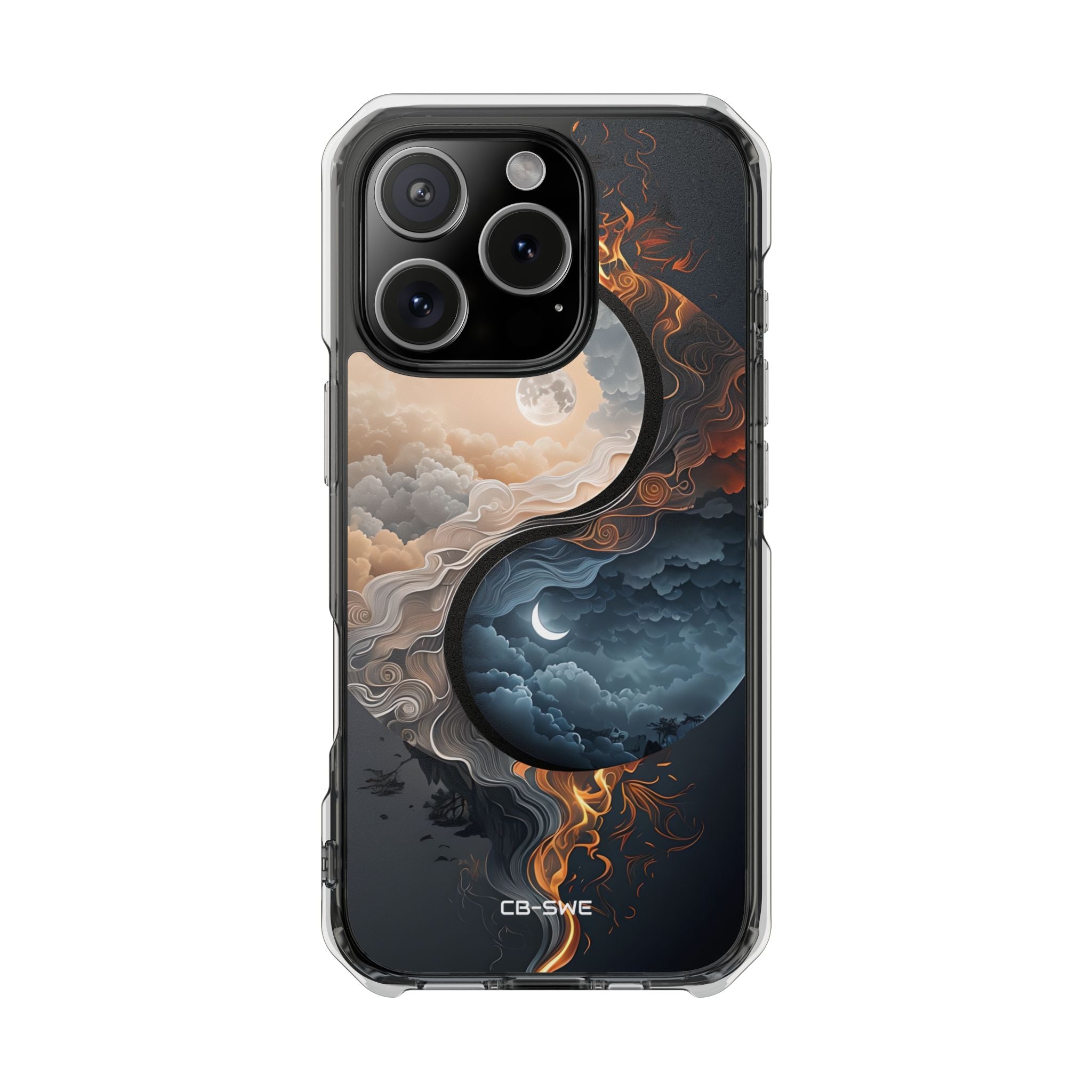 Moonlit Elemental Harmony iPhone Case - Impact