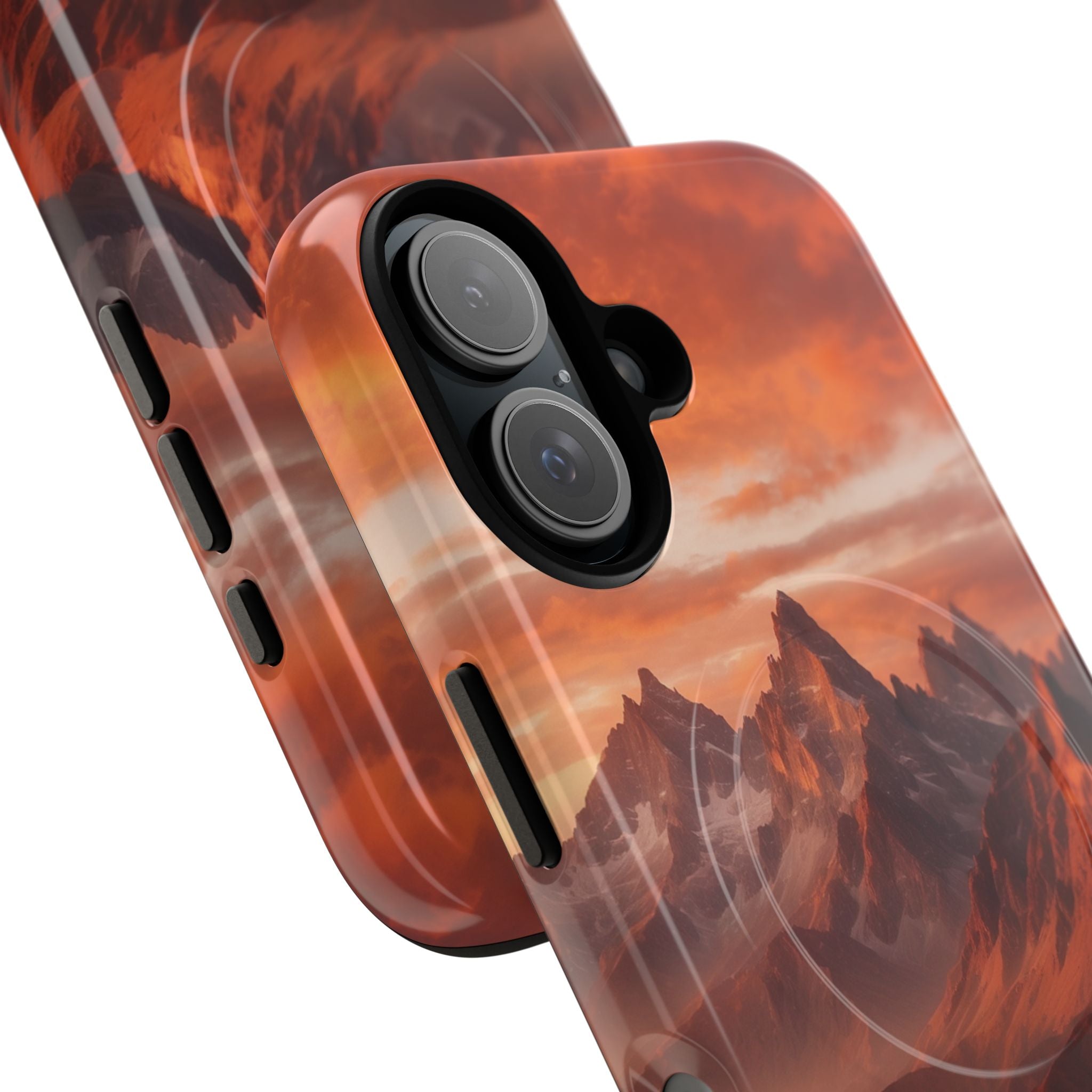 Jagged Glow iPhone 16 Case - Tough+