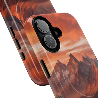 Jagged Glow iPhone 16 Case - Tough+