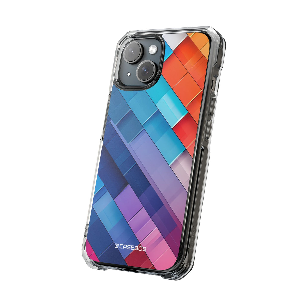 Realistisches Pantone-Spektrum | Handyhülle für iPhone (Clear Impact Case – magnetisch)