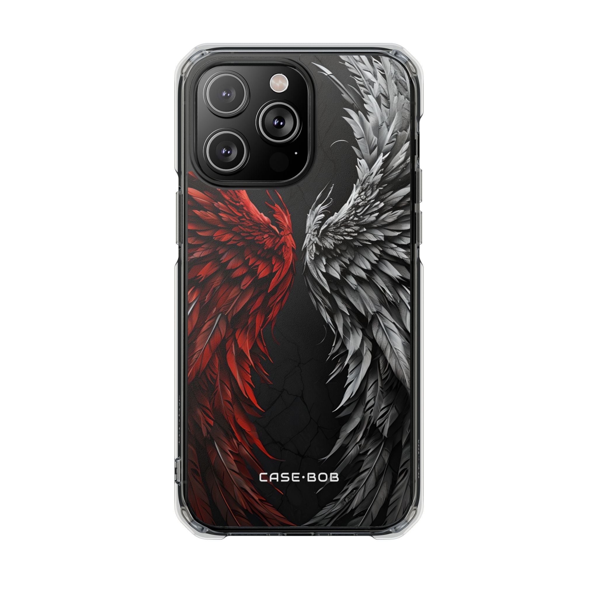 Crimson White Wings iPhone 14 Pro Max Case - Impact