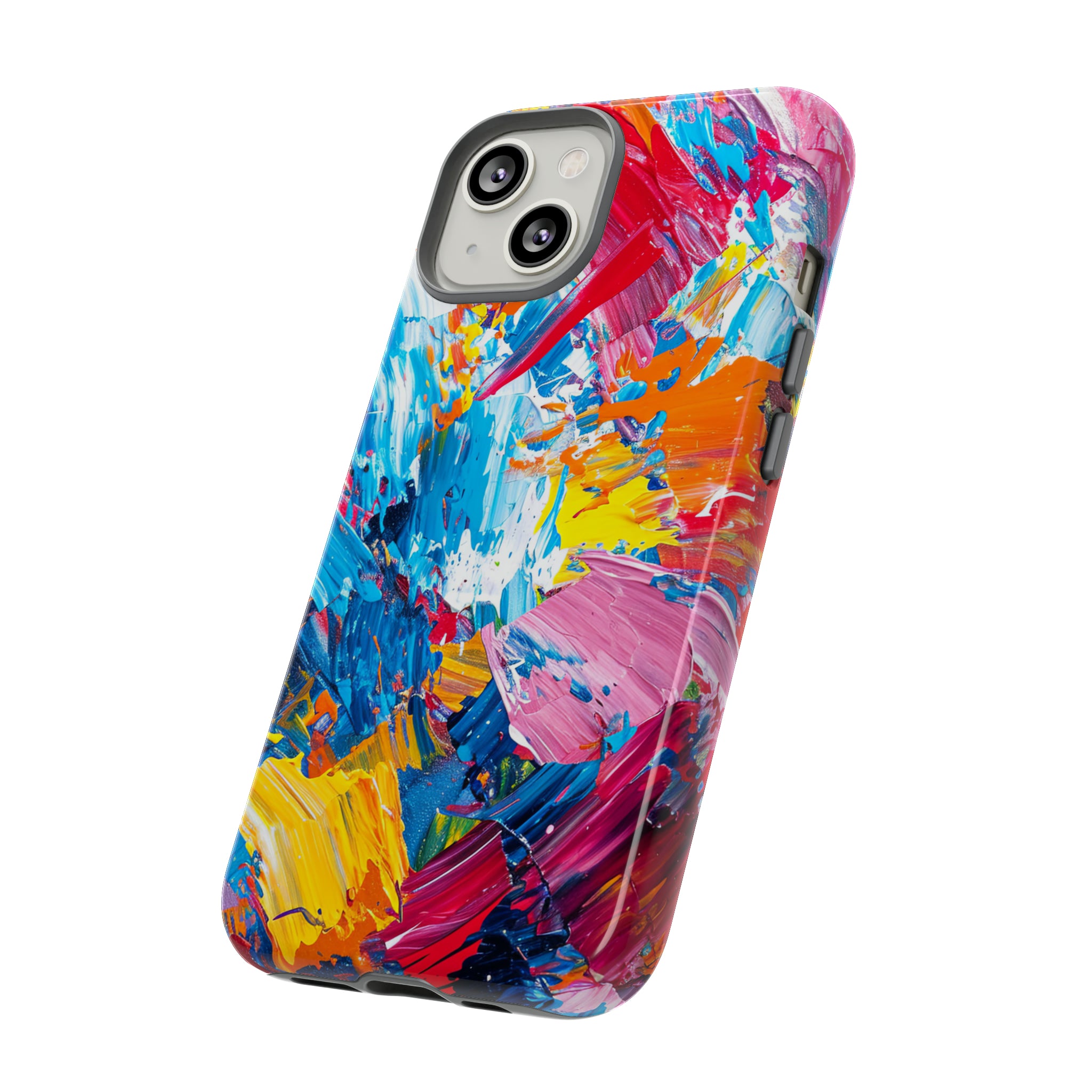 Painterly Spectrum Charm - Protective Phone Case