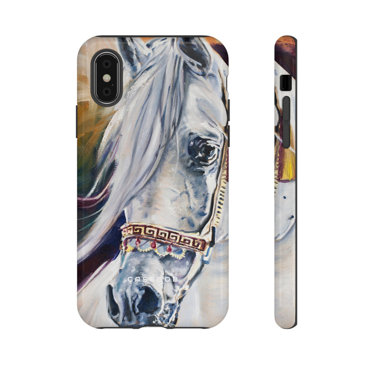 White Arabian - Protective Phone Case